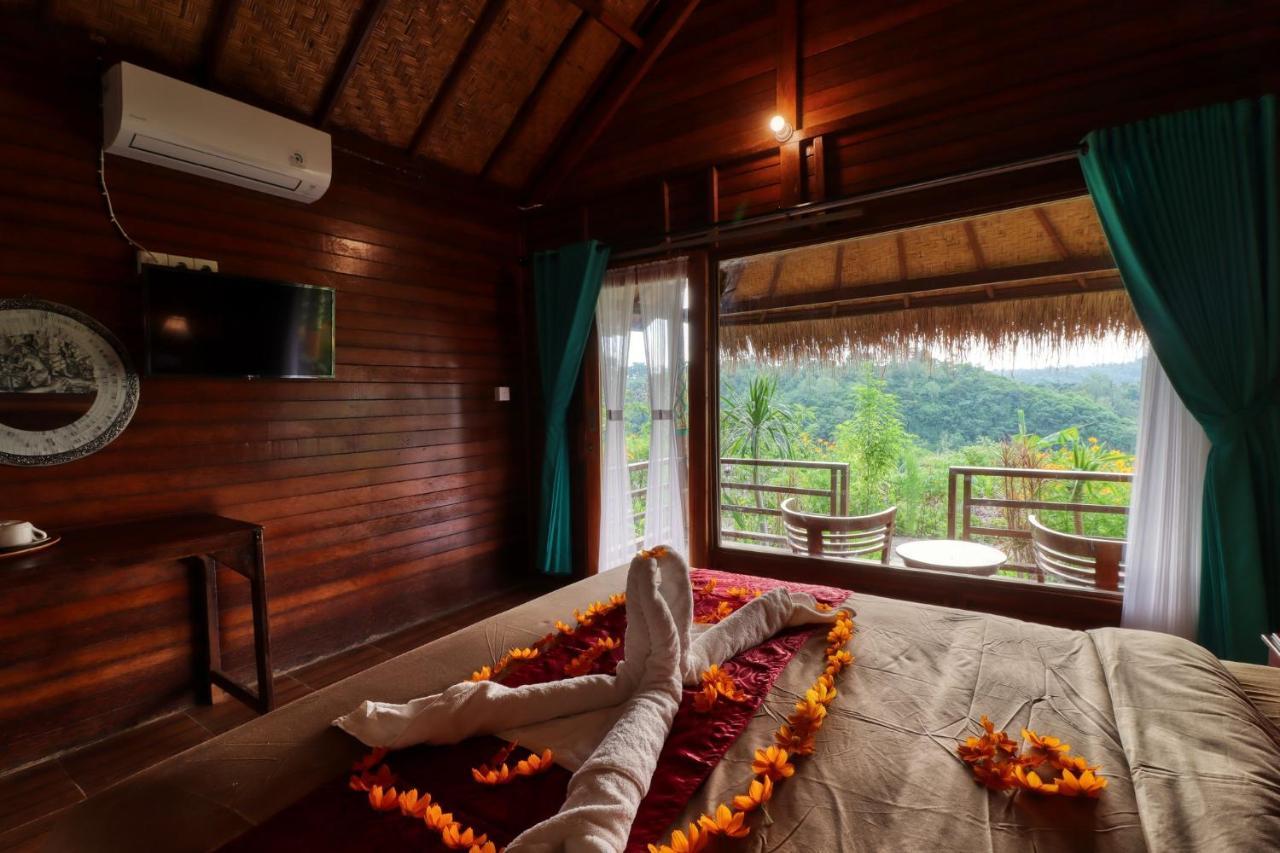 Ayu Hill Bungalows Ped Exterior foto