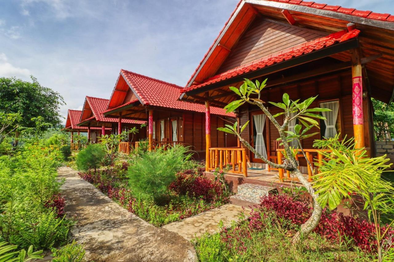 Ayu Hill Bungalows Ped Exterior foto