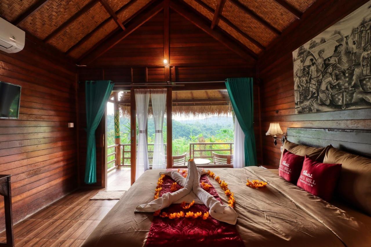 Ayu Hill Bungalows Ped Exterior foto