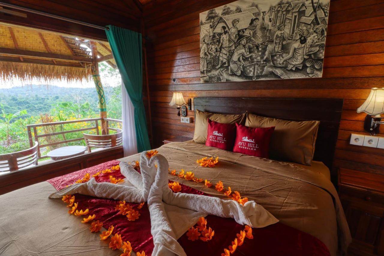 Ayu Hill Bungalows Ped Exterior foto