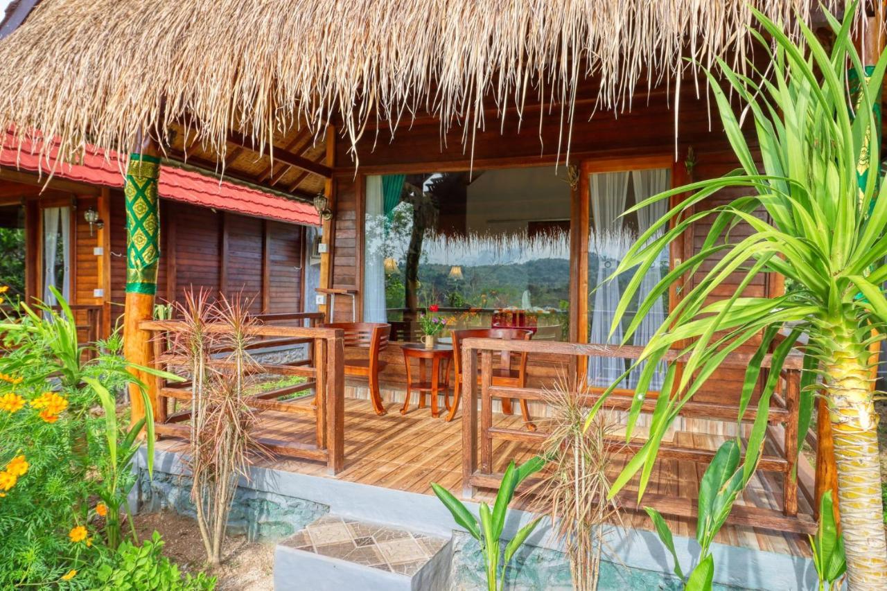 Ayu Hill Bungalows Ped Exterior foto