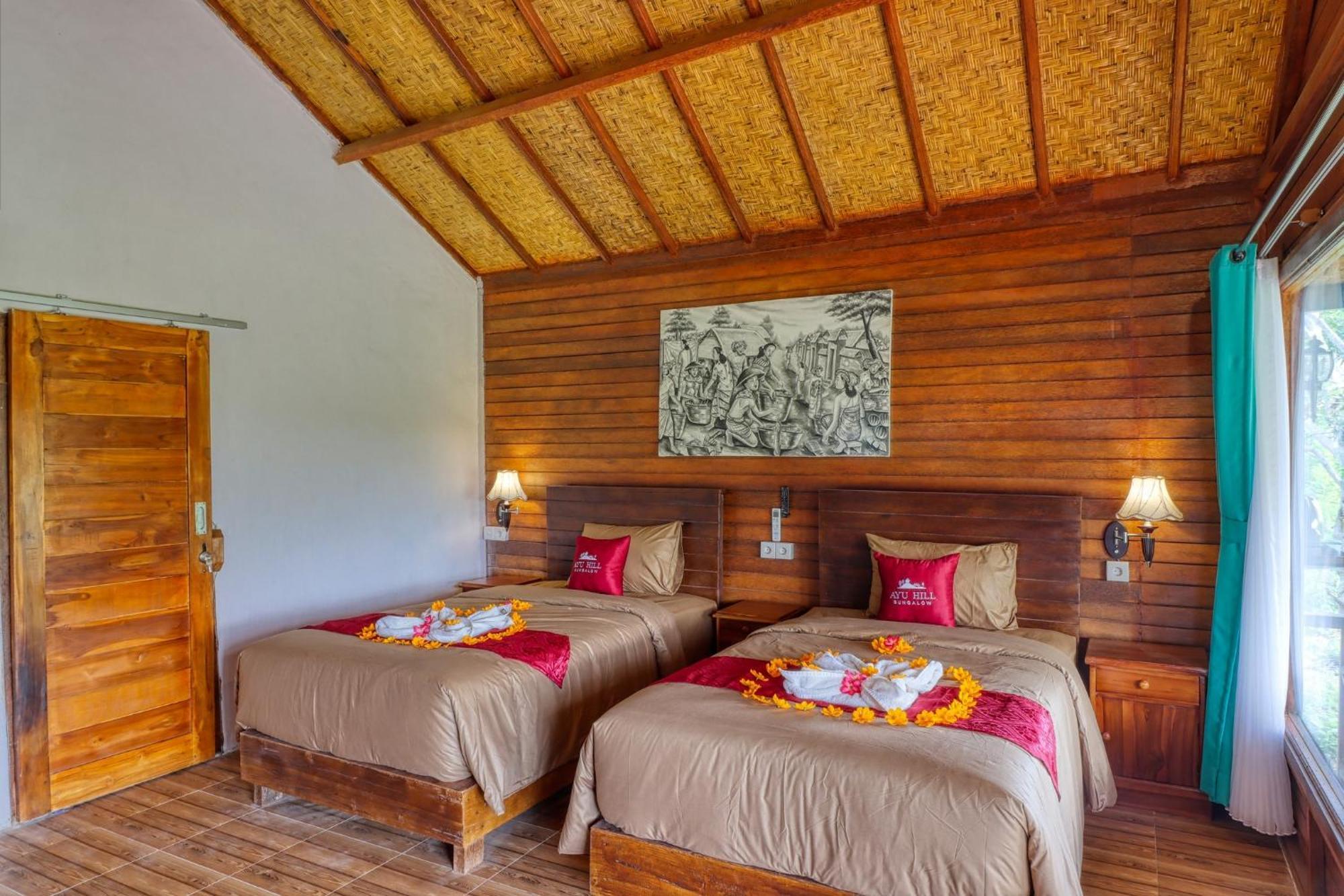 Ayu Hill Bungalows Ped Exterior foto