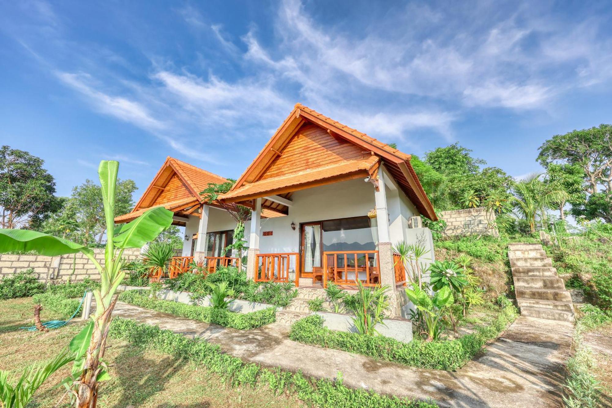 Ayu Hill Bungalows Ped Exterior foto